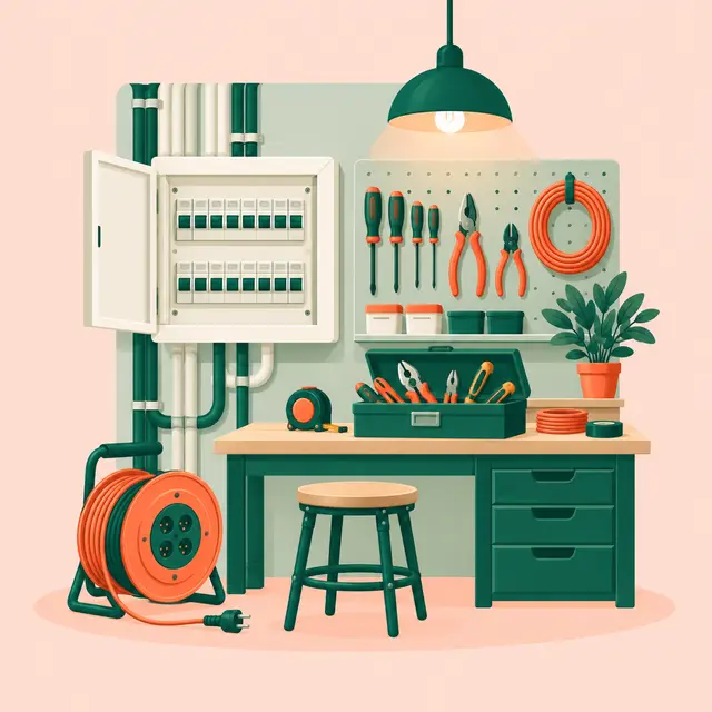 Illustration : Électricien