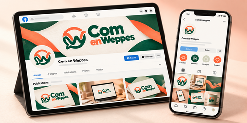 Exemple de réalisation : Création pages Facebook & Instagram